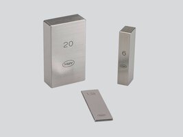 Rectangular gage blocks made of steel MarGage 417/0